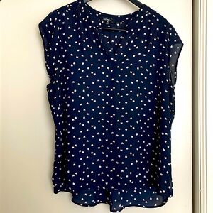 Cat Print Women’s Blouse | 3X